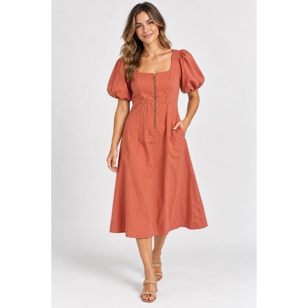 Nobody's Child Gwen Midi Dress 8 NWT